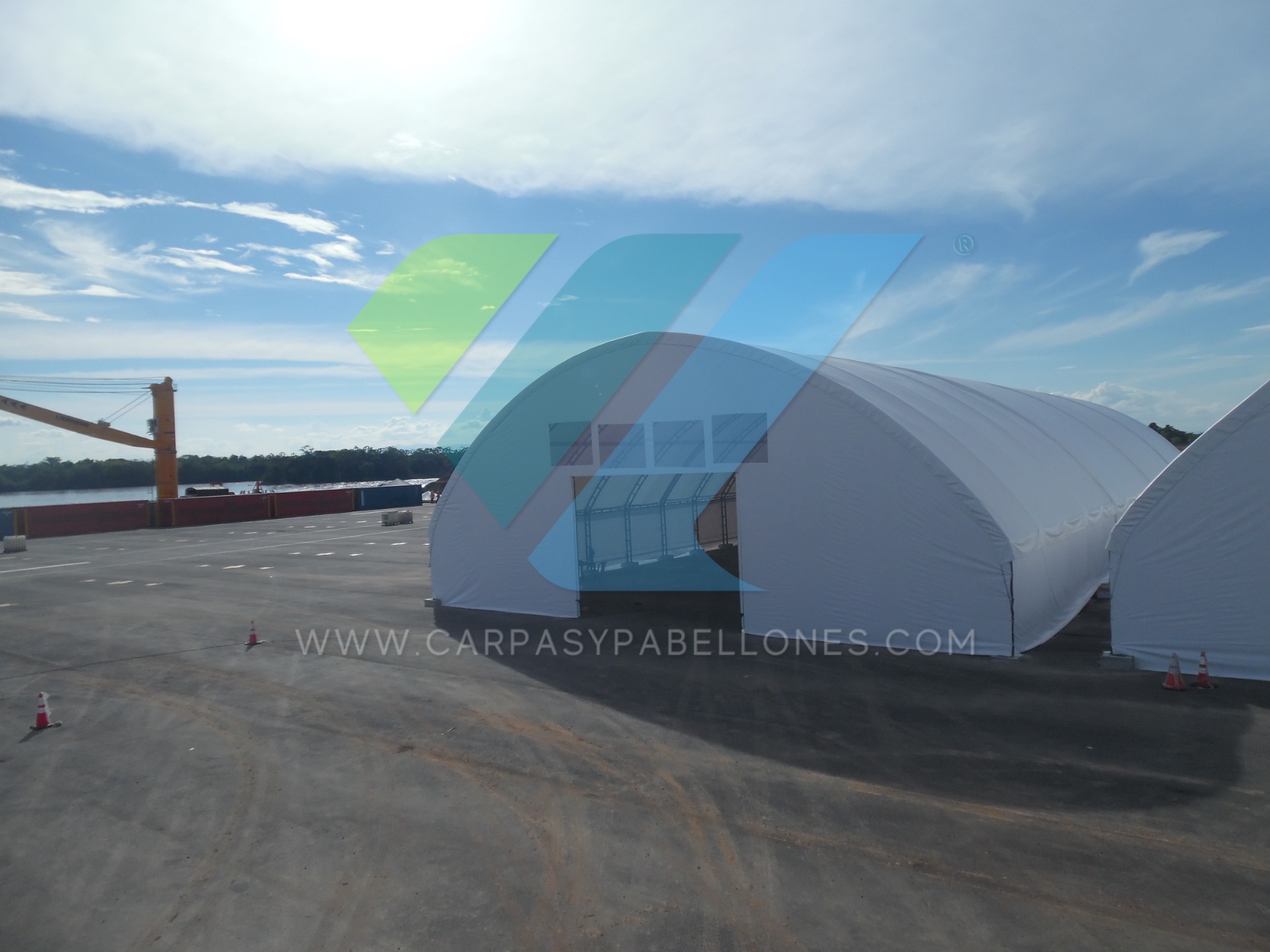 Fabricacion carpas para puertos