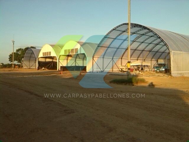 Fabricacion carpas para agroindustrias